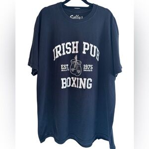 Sully's Irish Pub Boxing Tee,black‎